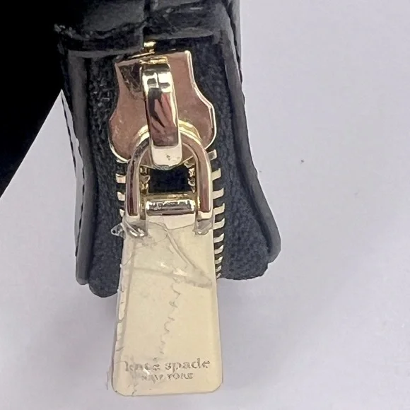 KATE SPADE WALLET BELTED PURSE FANNY PACK LEATHER SIZE SMALL/MEDIUM, BLACK COLOR - Picture 12 of 13
